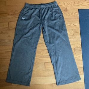 Grey Under Armour sweatpants